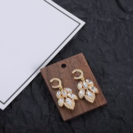 New 18K Gold Earring Designer Earrings for Woman Letter Earrings Gift Jewellery