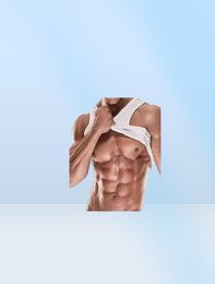 Men039s Vests Workout Trainer Vest Tank Tops Sweat Sauna Waist Body Shaper Slim Male Athletic Gym Zipper Tee Shirt Plus Size5697809
