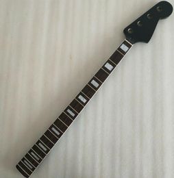 Black Maple 20 Fret Neck For Electric J Bass Guitar Neck Parts 4 string nut 38mm3244159