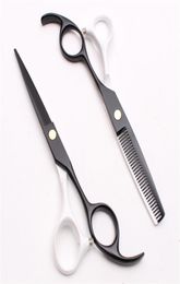 55quot 16cm 440C Customised Logo Sell Professional Human Hair Scissors Barbers039 Hairdressing Shears Salon Style Tools 9469445