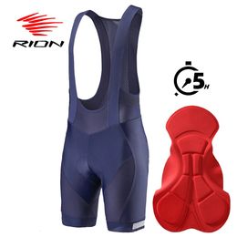 Rion ciclismo bib shorts men bicicleta babadores 3d almofada respirável secagem rápida para masculino calças de bicicleta ciclismo mtb moutain bicicleta vestindo 240105