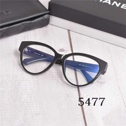 10% OFF Sunglasses New High Quality Xiaoxiang's same type of 5477 plate cat eye can be matched with myopia flat light glasses frame