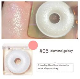 Judydoll Ring Light Highlighter Powder Monochrome Highlight 3d Diamond Shine Longlasting Waterproof Easy to Wear Face Makeup 240106