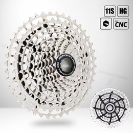 SPEDAO MTB Bicycle Cassette Steel 11s 11-42T 11 Speed Bike Freeewheel Super Light CNC Made 319g For HG Freehub Flywheel Parts 240105