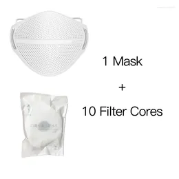 Cycling Caps Adult Kids Reusable Silicone Face Mask Filtration With Replacement Filter Non-Woven Fabric Protective Anti-Dust Smoke