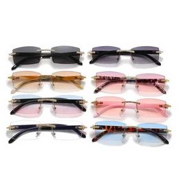 10% OFF Sunglasses new personalized trend trimming square glasses net red street SunglassesKajia New