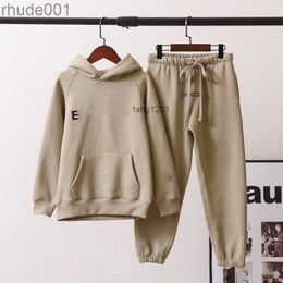 Esshoodies Sweatshirts Ess Warm Hooded Kids Clothes Baby Clothing Sets Sweatshirt Coats Boys Designer Fashion Streetshirts Pullover Looseess 4mnl 6L4Q