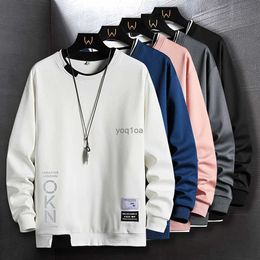 Men's Hoodies Sweatshirts Mens Sweatshirt Casual Long Sleeves Shirts Men Streetwear Korean Fashion Crew Sweatshirt Spring and Autumn Clothes For Men 2023