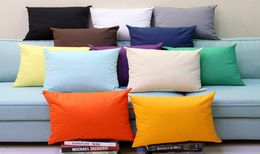 All Sizes Plain Dyed 8 oz Cotton Canvas Throw Pillow Case Solid Colors Blank Home Decor Pillow Cover More Than 100 Colors In Stock5167335