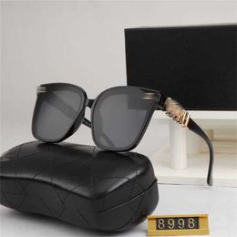 22% OFF Wholesale of sunglasses New Xiaoxiangjia Fashion Classic Frame UV Resistant Sunglasses 8998