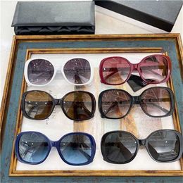 22% OFF Sunglasses New High Quality Xiaoxiangjia's new fashion simple box shows thin star sunglasses CH5470Q