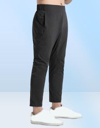 Designer men pants yoga casual loose quick dry long pant running gym pocket jogger sports sweatpants jogging trouser pockets ou3675777