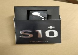 S10 In Ear Earphones Earbuds With remote control and mic For Samsung S10E s9 s8 plus 35mm Headphone With retail packaging box EO5754893