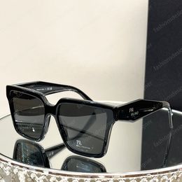 Mens designer Polarised sunglasses mens with lettters 1 square acetate frame sunshades model SPR24Z Italian trendy high-end COLX M3WG