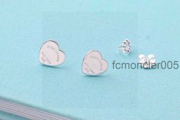 Pendant Necklaces Mini Silver Heart Stud Earrings Metal-pure Blend Petite Size Three Colour Options 1l5q Kh58 DL8P