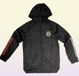 Adulto 20 21 Fenerbahce Hoodie Windbreaker jaquetas 2020 2021 Hoodies jaquetas esportivas com capuz zíper casaco de inverno Running Men039s Ja3831998