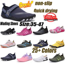 Hot Quick-Drying Summer Water Shoes Unisex Seaside Beach Sock Barefoot Sneakers Men Swimming Upstream Sports Diving Aqua Shoes Women big size