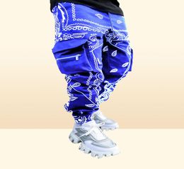 Big yards Cargo Pants Men039s Printing Loose Comfortable Male Jogging Stacked Sweatpants Men Hip Hop Streetwear S5xl8817036