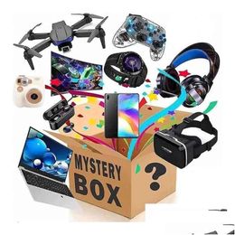 Cell Phone Earphones Lucky Mystery Box Random Sending High-Quality Wireless Headphone Bluetooth Earbuds Charger Items 100% Surprise Dr Dhgqb