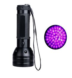 Portable Lighting UV Torches Black Lights Pet Urine Detection 51 LED Ultraviolet Flashlight Portable Dog Cat Urines Carpet Detecto5304087