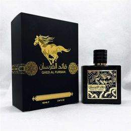 Qaed Al Fursan Black Mustang Middle East Arab Hot Trade Dubai Unisex Perfumes Arabes De Larga Duracion Perfume