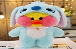 Cute LaLafanfan Cafe Duck Turn to Unicorn Totoro Panda Plush Toys Stuffed Soft Animal Dolls for Kids Girls Birthday Gifts 2202091764274