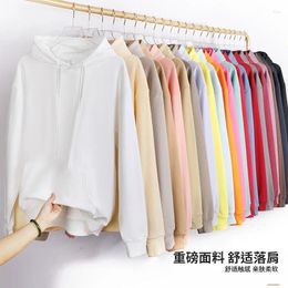 Women's Hoodies Spring Autumn Girl Boy Sweaters Sweatshirt Dropped Shoulder Hoodie Jumpers Wei Clothing Pullover Elongated Loose Fitting