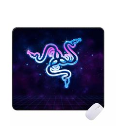 Mouse Pads Wrist Rests Razer Pad Small Mausepad Asus Rog Gaming Mat Mousepad Office Carpet Black Mousepads Table Gamer Accessori1440096