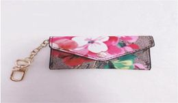 Designer Key Pouch Fashion leather Purse keyrings Mini Wallets Coin Credit Card Holder 9 colors1244798