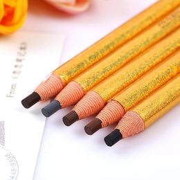 12PCS/lot Eyebrow Pencil Eye Brow Makeup Face Care Tool Black Brown Grey Coffee 4 Colours Available 240106