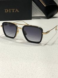 classic DITA Sunglasses luxury womens Designer Sunglasses fashion retro brand eyeglass golden frame sunnies UV resistant sunnies 353