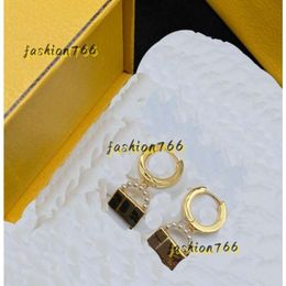 Stud Fashion Gold Earring Design-earring Women's-earrings Ear Studs Temperament High-grade 2024 Designer Earrings Jewelry