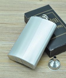 Stainless Steel Hip Flask 4oz 5oz 6oz 7oz 8oz 10oz Pocket Hip Flasks Flagon Ounce Whisky Stoup Wine Pot Alcohol Bottle With Funnel9049469