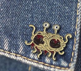 A crown made up of many bugs Special personality Tide New Brooch Creative Cartoon Lapel Denim Badge6725642