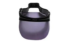 Berets Outdoor Adult Unisex Randomly Sent With And Without Logo Purple Colour Transparent PVC Sunglasses Sun Cap