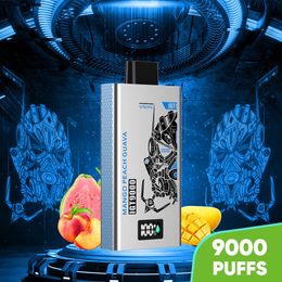 Coil 9K Elf Puff Bar Disposable 9000Puffs Vapes Pod Device 2% 3% 5% Strength 14ml Banana Taste Vape Juice Pure Taste Vaporizer