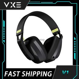 Cell Phone Earphones Vgn Vxe Siren V1 Dual Mode Headphone Wireless Bluetooth Headset Long Battery Life Noise Reduction Accessory For Computer Pc Gift YQ240105