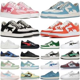 Designer Shoes for Men Women Sneakers Low Top Black White Baby Blue Orange Camo Green Suede Pastel Pink Nostalgic Grey Mens Outdoor Fashion