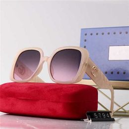 16% OFF Wholesale of sunglasses New Fashion Large Frame Tall Trend Live Ins Sunglasses Female