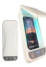 UV Light Phone Sanitizer Portable UV Cell Steriliser With Aroma Diffuser Box Disinfection Cleaner For Masks Jewellery3847202