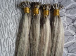 U Tip Hair Extensions Straight Fusion Remy Human Hair 200 Grammes Pre Bonded Brazilian Keratin Hair Extensions6260462