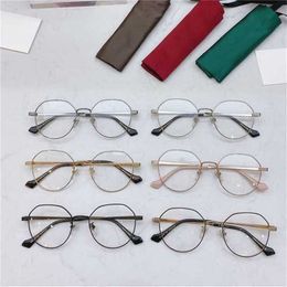 58% Sunglasses New GG0981 Metal High Quality Optical Glasses for Men and Women with Myopia INS Frame