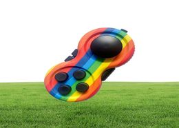 Pad Sensory Toy Camouflage Color Gamepad Fun Cube Handle Game Controller Stress Relief Finger Reliever Anxiet333e7580782