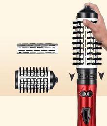 Hair Curlers Straighteners One Step Dryer 3 In 1 Iron Comb for Straightener Curling Air Brush Blow Heated dryer W2211012344414