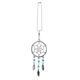 YYJFF CC001 Rotational Dream Catcher Car Charm Aqua.Color Fashion Jewellery Handcraft Style