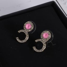 Top Quality Simple Earrings Designer Earring Letter For Women Charm Earring for Wedding Jewelry