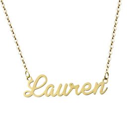 Personalised Custom Name Necklace Custom Jewellery Women Silver Gold Rose Choker Necklaces Pendants Engraved Bridesmaid Gifts7883817
