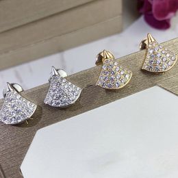 23 Styles Of Pure Silver Single-layer Double-layer Small Skirt Fritillaria Designer Jewellery For Women Green White Red Black Valentines Day Engagement Marry Perfect