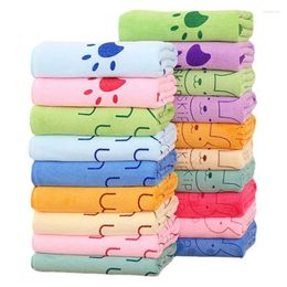 Towel 70 140 CM Cartoon Beach Microfiber High Absorbent Soft Print Large Bath Adults Children Baby Facecloth