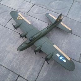 CSOC Remote-Controlled Aircraft with light B17 B16 F22 Drop-Resistant Fixed-Wing Glider Foam Aircraft RC Aeroplane Planes 240106